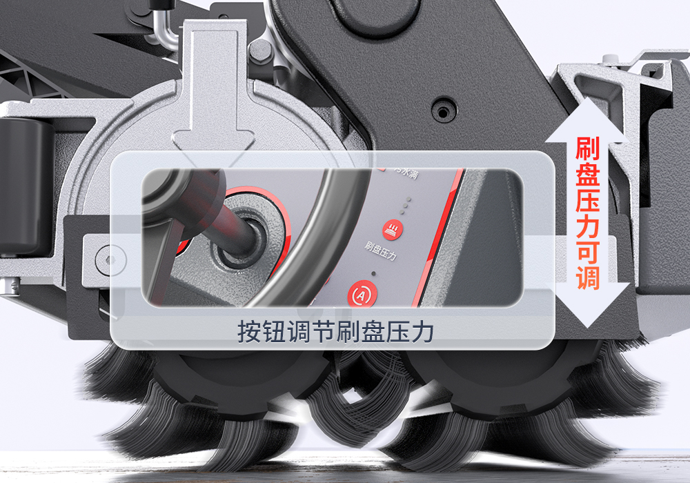 三档可调对地压力